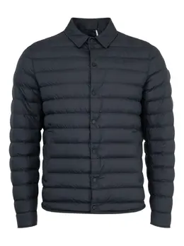 Moncler: Синяя куртка 