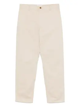 Maison Kitsuné: Светлые брюки 