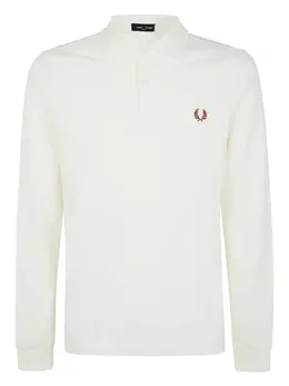 Fred Perry: Белое поло 