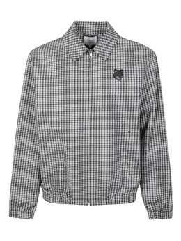 Maison Kitsuné: Рубашка с разрезом 