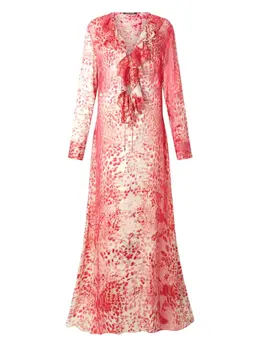 Roberto Cavalli: Платье с принтом 
