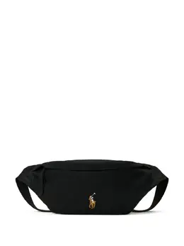 Polo Ralph Lauren: Чёрная поясная сумка 