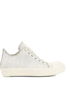 Rick Owens DRKSHDW: Белые кроссовки 