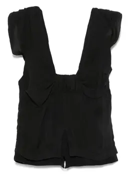Christian Dior Pre-Owned: Шёлковый топ 