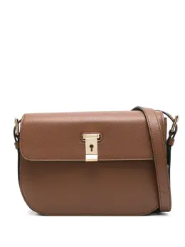 Bally: Коричневая сумка через плечо 
