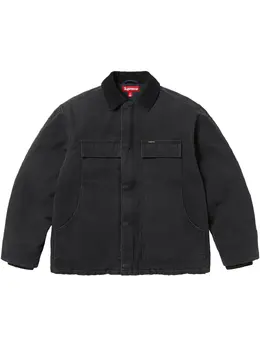 Supreme: Чёрная куртка  Old English