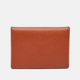 Hermes: Оранжевый картхолдер 
