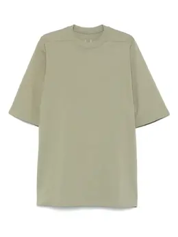 Rick Owens: Зелёная футболка  Jumbo
