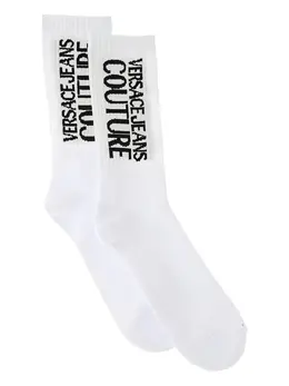 Versace Jeans Couture: Белые носки 