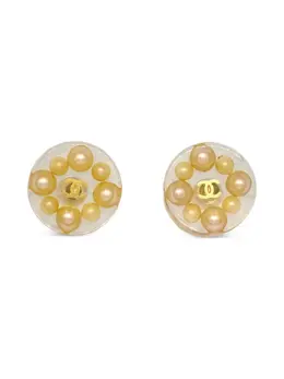 CHANEL Pre-Owned: Серьги 