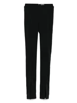 Mugler: Чёрные брюки 