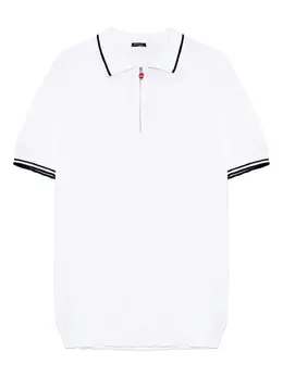 Kiton: Белое поло 