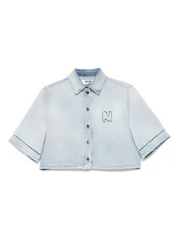 MSGM: Джинсовая рубашка 