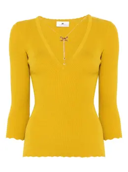 Elisabetta Franchi: Жёлтое колье 