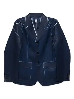 Comme Des Garçons Shirt: Однобортные пиджаки 