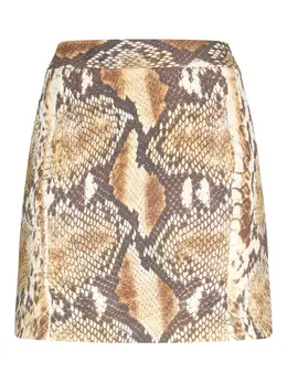 Roberto Cavalli: Коричневая юбка 
