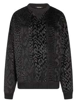 Roberto Cavalli: Хлопковый свитер 
