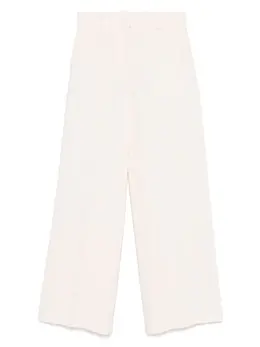 MSGM: Белые брюки 