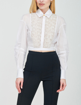 ELISABETTA FRANCHI: Білі блузки 