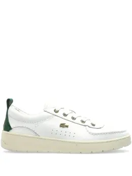 Lacoste: Белые кроссовки 