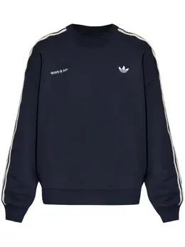 adidas: Свитшот  Stripes в полоску