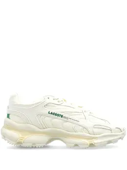 Lacoste: Бежевые кроссовки 
