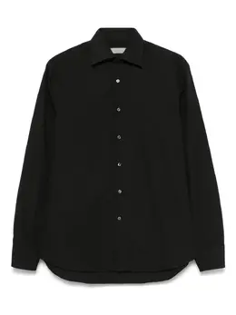 Canali: Чёрная рубашка 