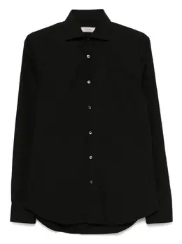 Canali: Чёрная рубашка 