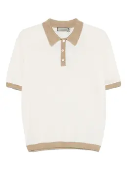 Canali: Бежевое поло 