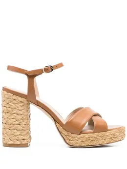 Stuart Weitzman: Коричневые мокасины 