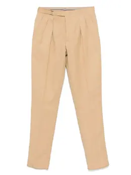 Canali: Бежевые брюки 