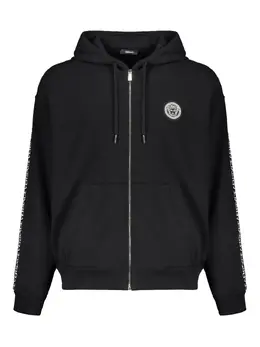 Versace: Хлопковая толстовка 