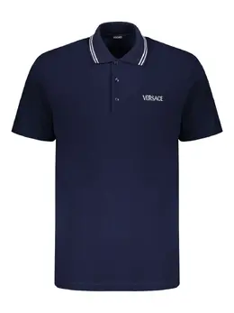 Versace: Хлопковое поло 