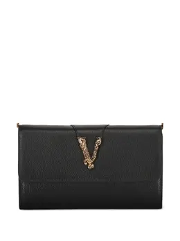 Versace: Чёрный клатч  Virtus