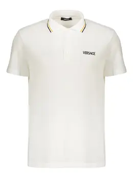 Versace: Поло с коротким рукавом 
