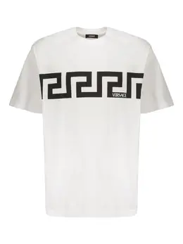 Versace: Хлопковая футболка 