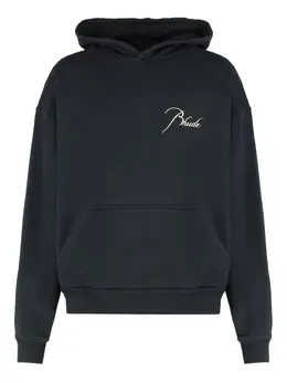 RHUDE: Чёрная толстовка 