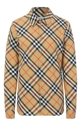 Burberry: Хлопковая рубашка 