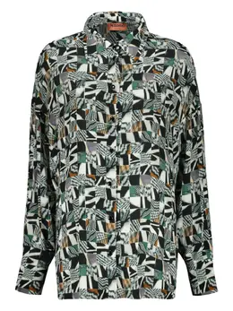 Missoni: Зелёная рубашка 