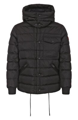 Moncler: Пуховик с капюшоном 