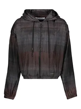 Off-White: Куртка с капюшоном 