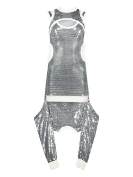 Jeremy Scott: Платье с блёстками 