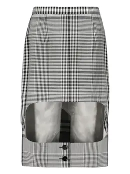 Burberry: Юбка миди 