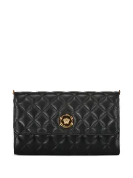 Versace: Чёрный клатч 