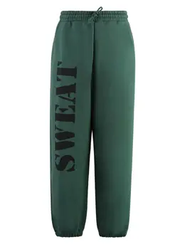VETEMENTS: Брюки с принтом 