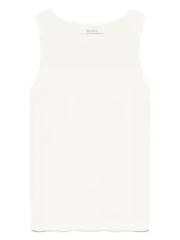 Max Mara: Светлая майка 