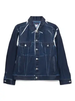 Comme Des Garçons Shirt: Джинсовая куртка 
