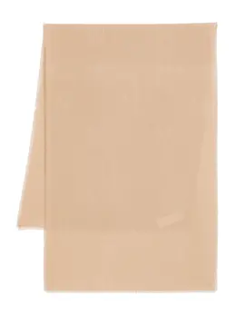 Max Mara: Бежевый шарф 