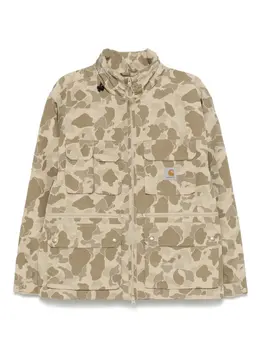 Carhartt WIP: Зелёная куртка 
