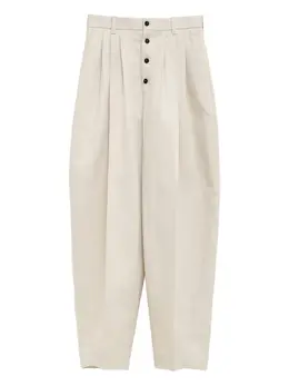 Jacquemus: Светлые брюки 